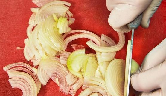 гороховый крем суп с беконом