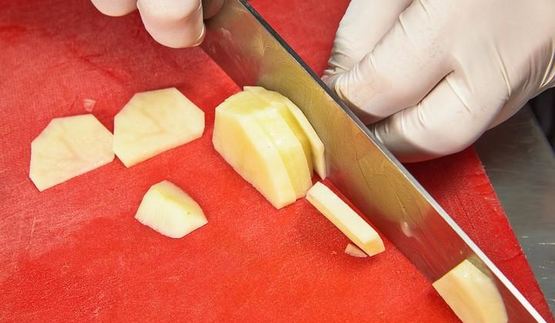 гороховый крем суп с беконом