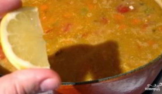 гороховый суп из свиной рульки