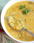 Гороховый суп на говяжьем бульоне