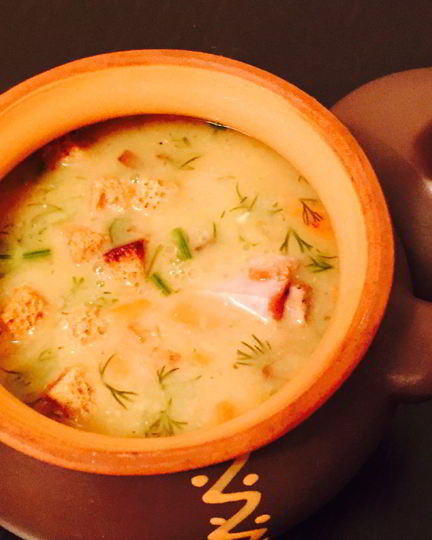 Рецепт горохового супа на свиных ребрах