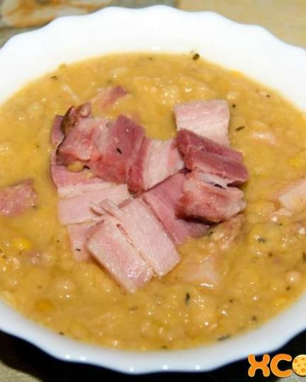Рецепт гороховый суп с копченой грудинкой