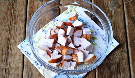 гороховый суп с копченой курицей