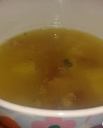 Гороховый суп с копчеными ребрышками