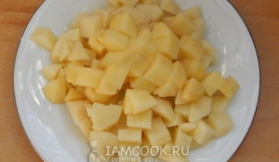 гороховый суп с копчеными свиными ребрами