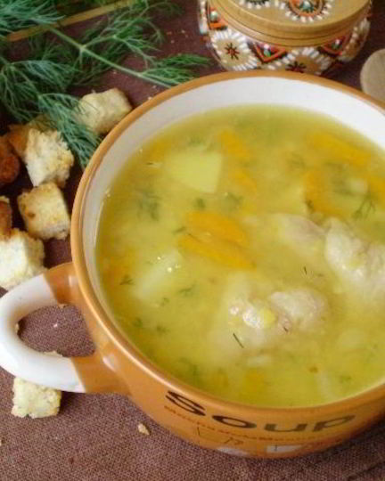 Рецепт горохового супа с курицей в мультиварке