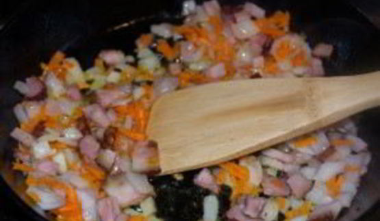 гороховый суп с салом