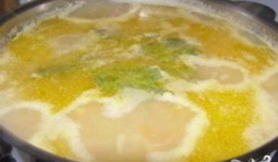 гороховый суп с сельдереем