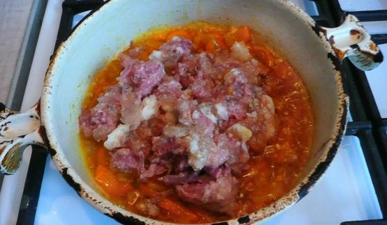 гороховый суп с тушенкой