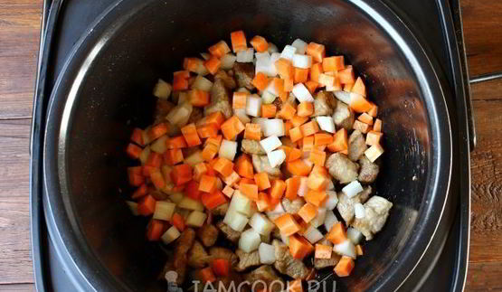 гороховый суп со свининой в мультиварке