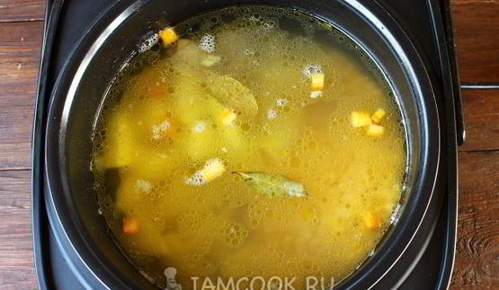 гороховый суп со свининой в мультиварке