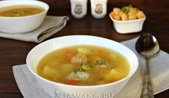 гороховый суп со свининой в мультиварке