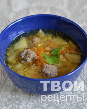 Гороховый суп в мультиварке