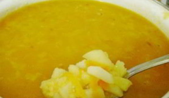 постный гороховый суп без копченостей