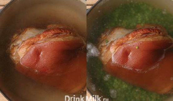 суп гороховый зеленый