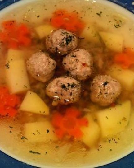 Рецепт гречневого супчика с фрикадельками