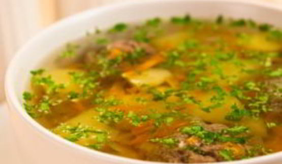 картофельный суп с фрикадельками