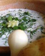 Холодник из кефира по-белорусски