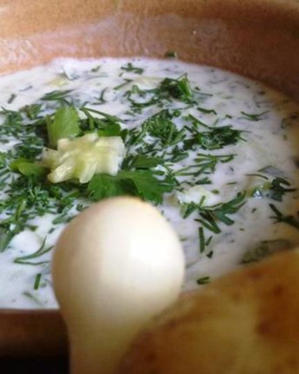 Рецепт холодника из кефира по-белорусски