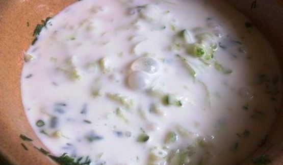 холодник из кефира по-белорусски