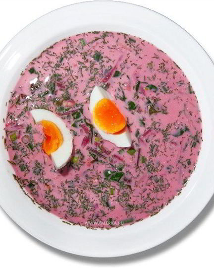 Рецепт холодника на свекольном квасе