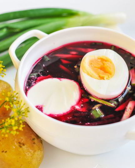 Рецепт холодника на свекольном отваре