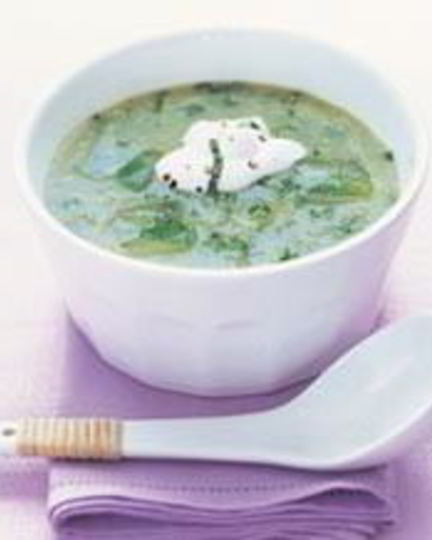 Рецепт холодного огуречного супа с мятой