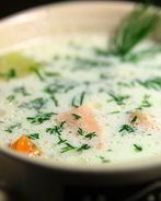 Холодный рыбный суп