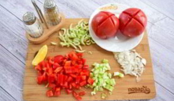 холодный суп гаспачо