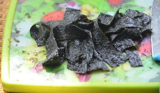 холодный суп из морской капусты