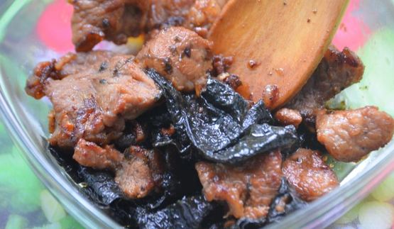 холодный суп из морской капусты