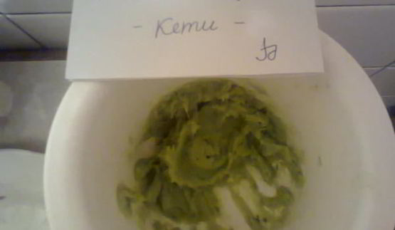 холодный суп-пюре из бруссельской капусты