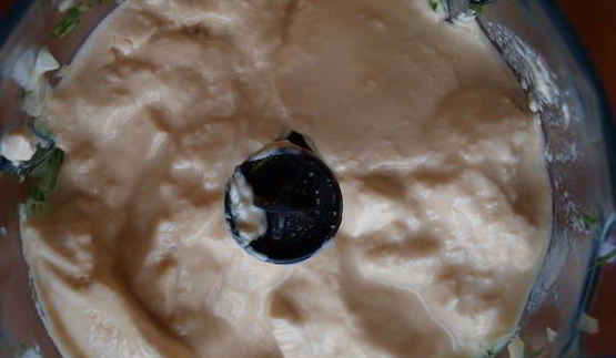 холодный суп-пюре из кольраби