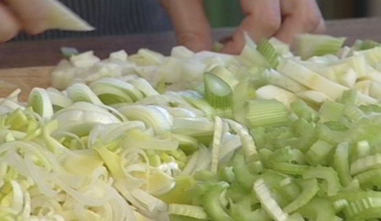 холодный суп-пюре из петрушки