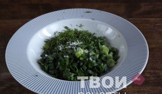 холодный суп со щавелем