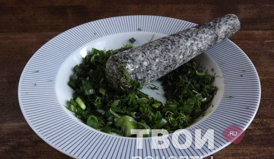 холодный суп со щавелем