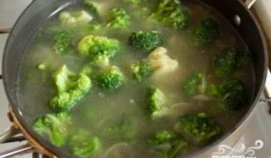 крем-суп из брокколи