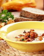 Крем-суп из лисичек