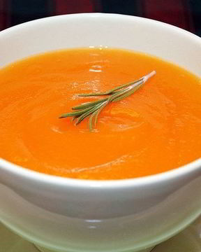 Крем-суп из тыквы со сливками