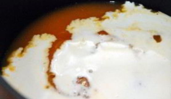 крем-суп из тыквы со сливками