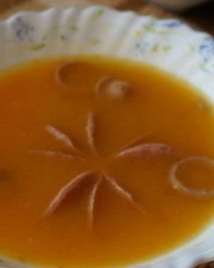 Рецепт куриного-тыквенного суп