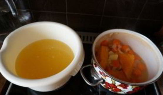 курино-тыквенный суп