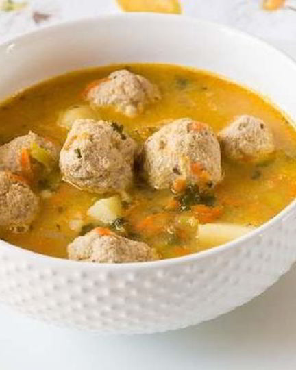 Рецепт куриного супа с фрикадельками