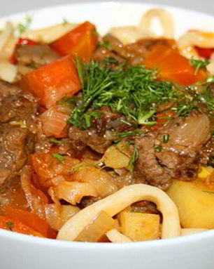 Лагман по-узбекски