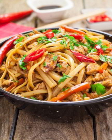 Рецепт лагман с курицей