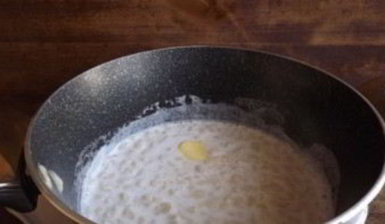 молочный суп с клецками