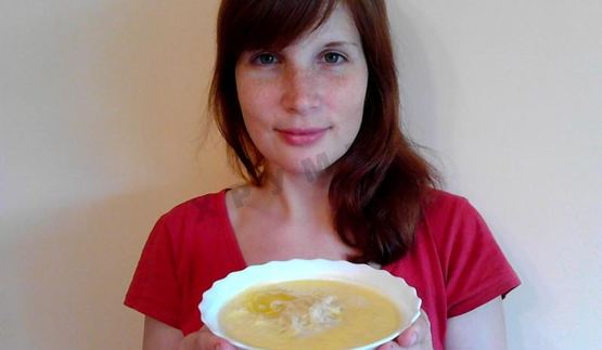 молочный суп с лапшой