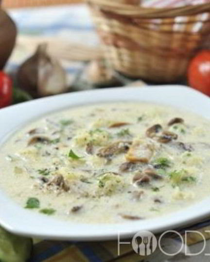 Рецепт молочного супа с овощами