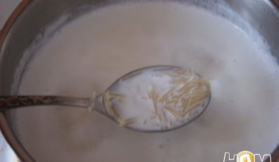 молочный суп с вермишелью