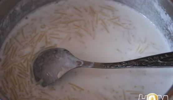 молочный суп с вермишелью